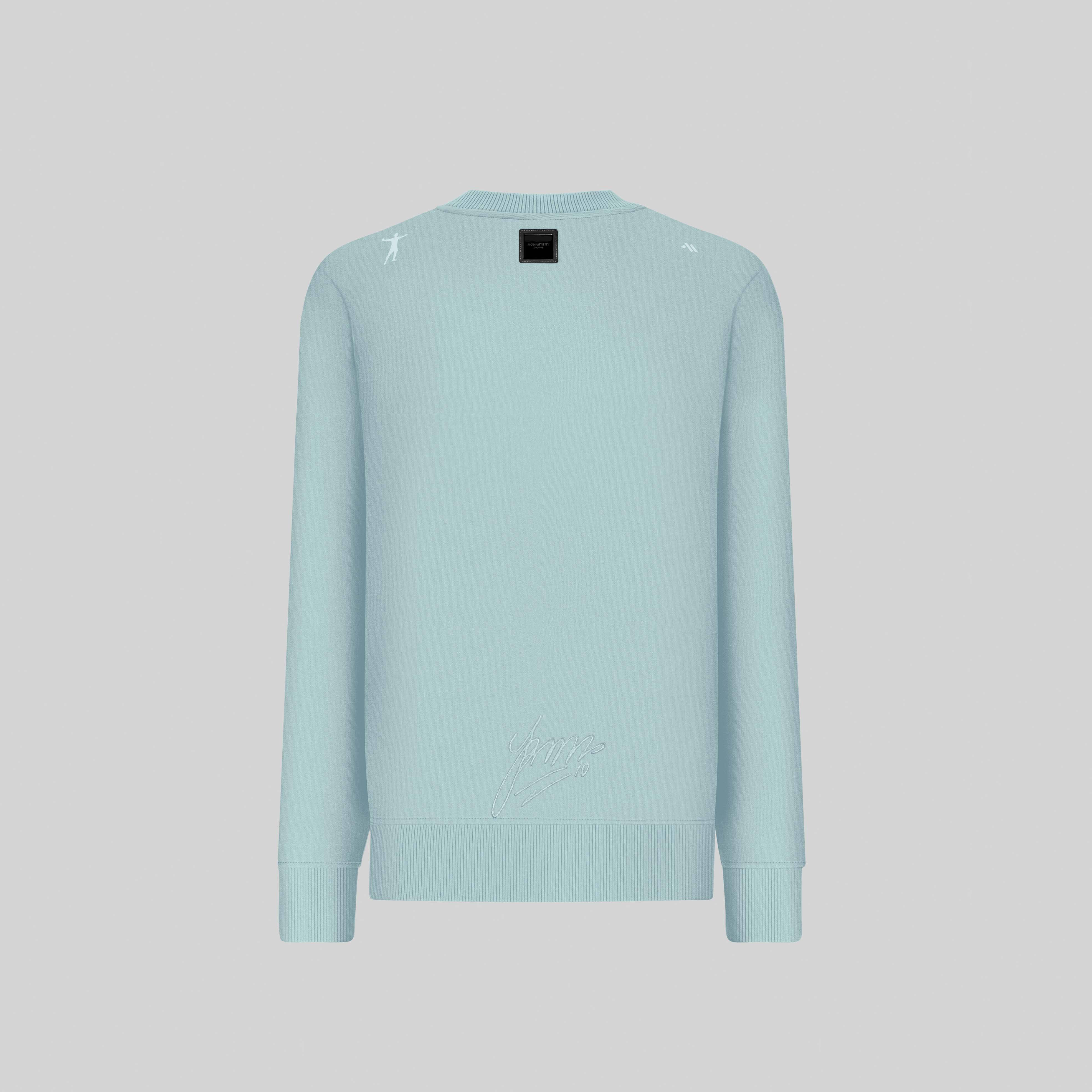 JAMES BLUE SWEATSHIRT - Monastery