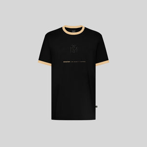 AKTION BLACK T-SHIRT | Monastery Couture