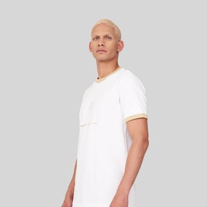 AKTION WHITE T-SHIRT | Monastery Couture