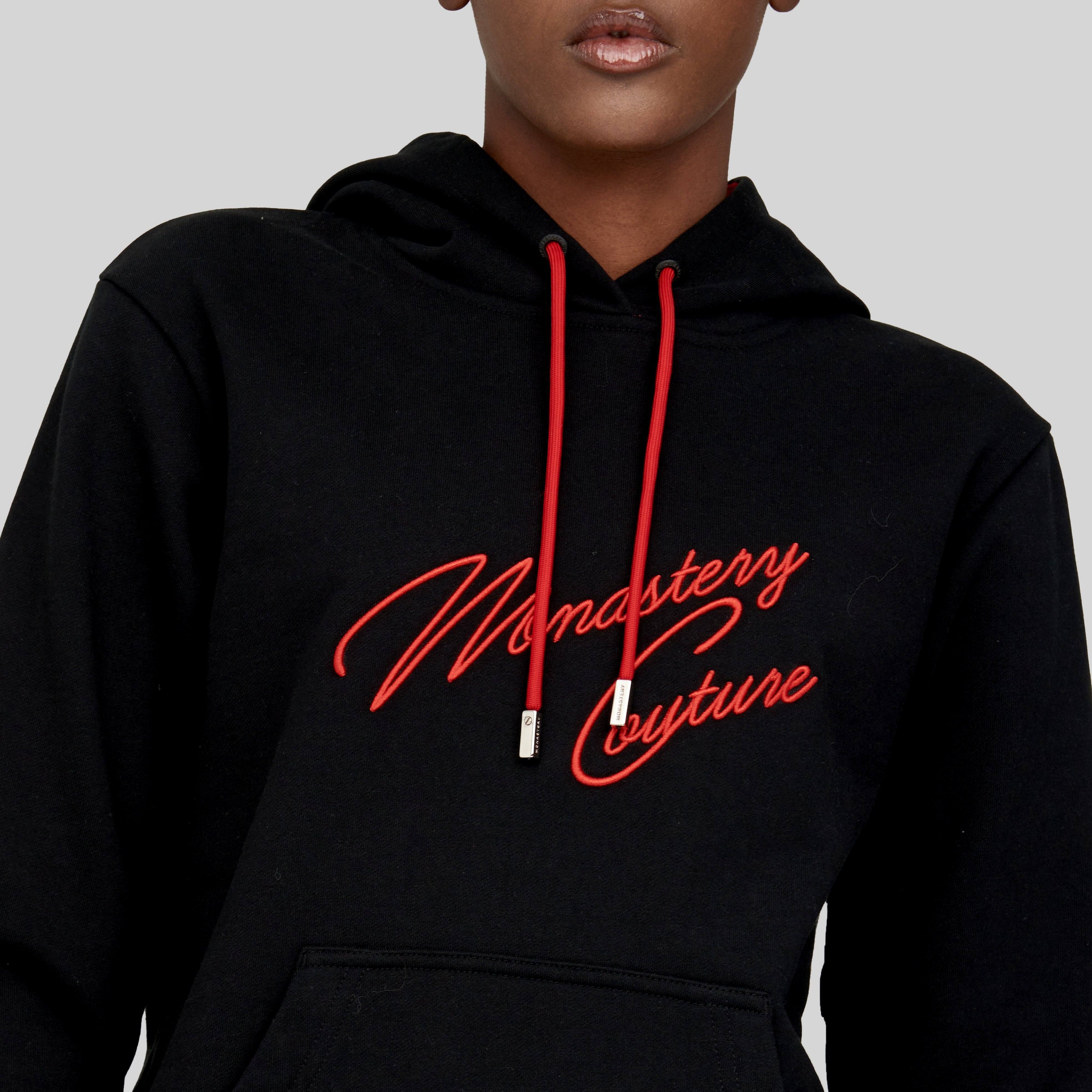 ANFISA BLACK HOODIE - Monastery