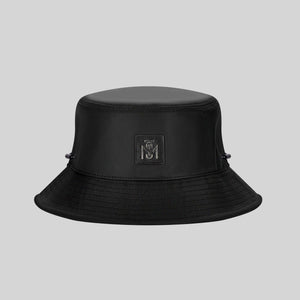ANTIGONO BLACK BUCKET HAT | Monastery Couture