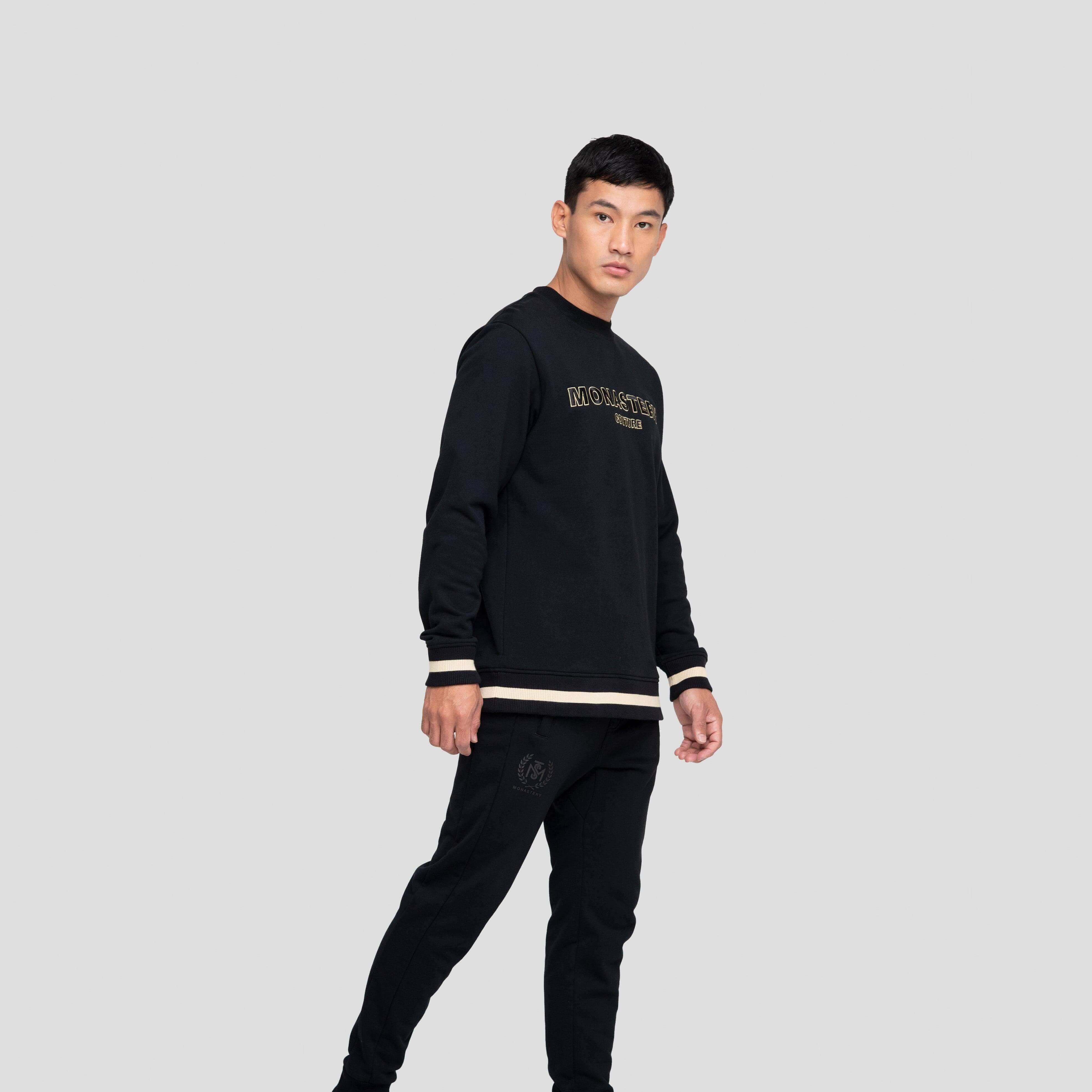 APUS BLACK JOGGER - Monastery