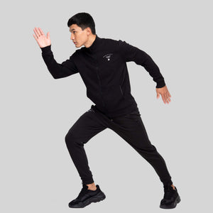 AUSTRALIS BLACK SPORT TROUSERS - Monastery