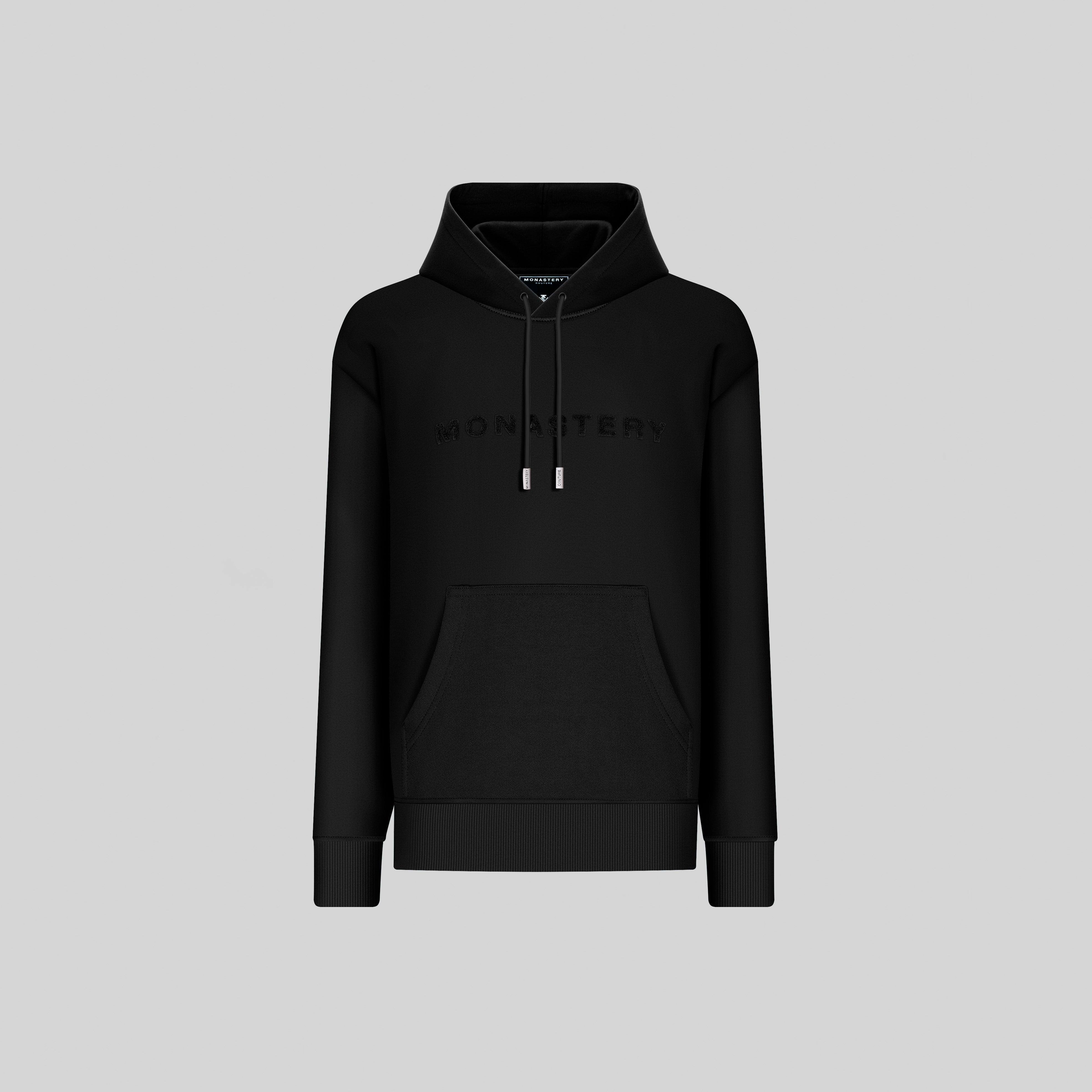 BIZANZIO BLACK HOODIE - Monastery