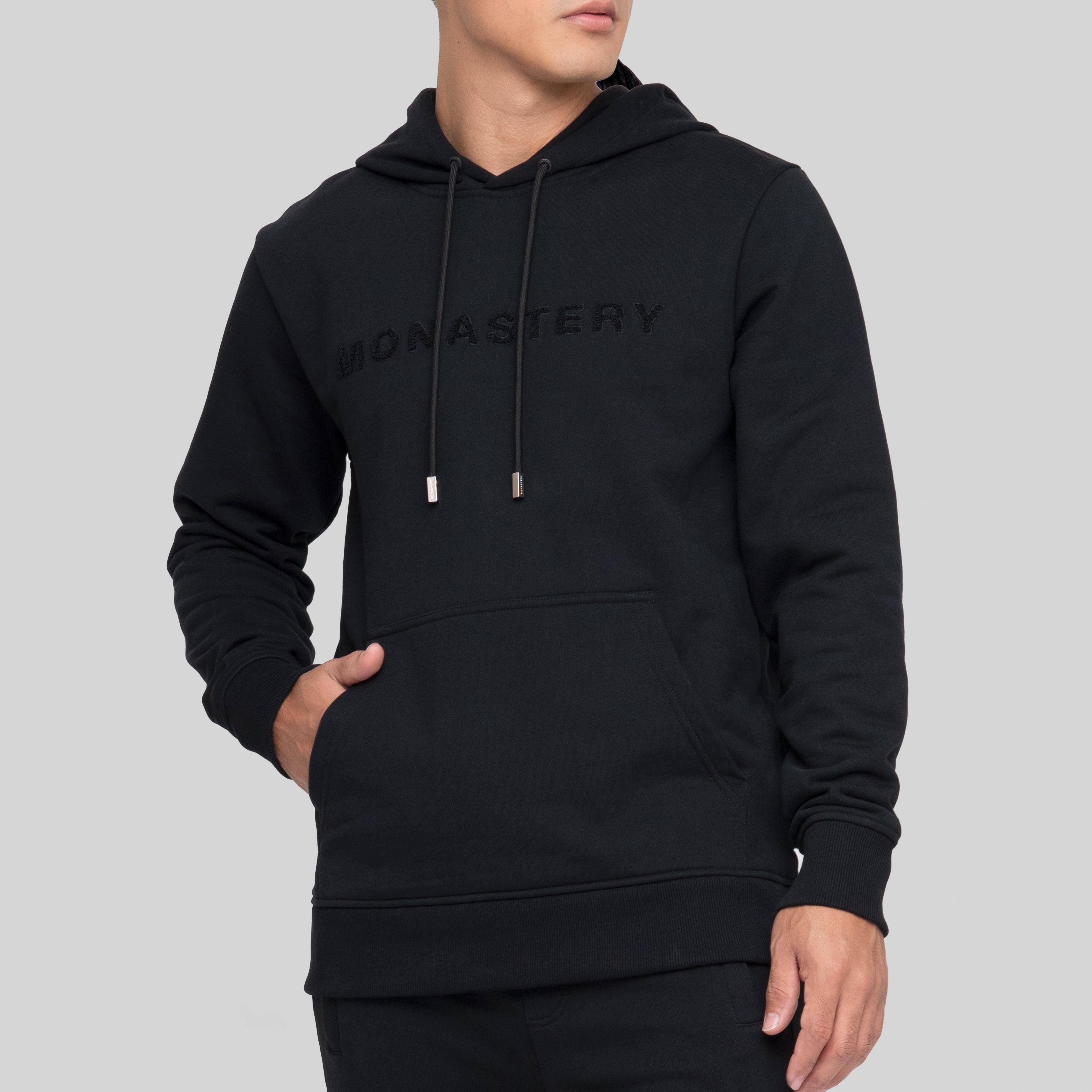 BIZANZIO BLACK HOODIE - Monastery