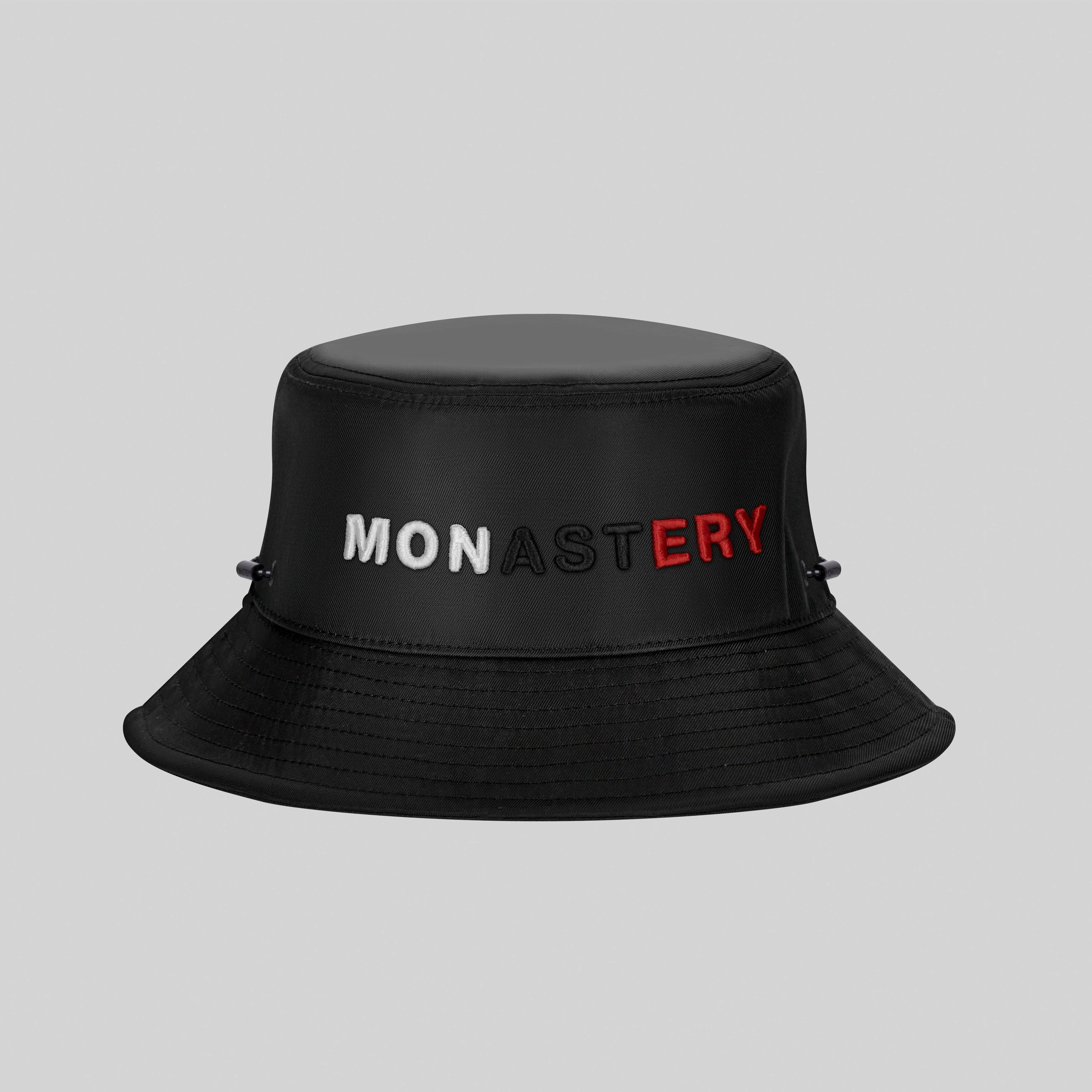 CANOPO BLACK BUCKET HAT - Monastery