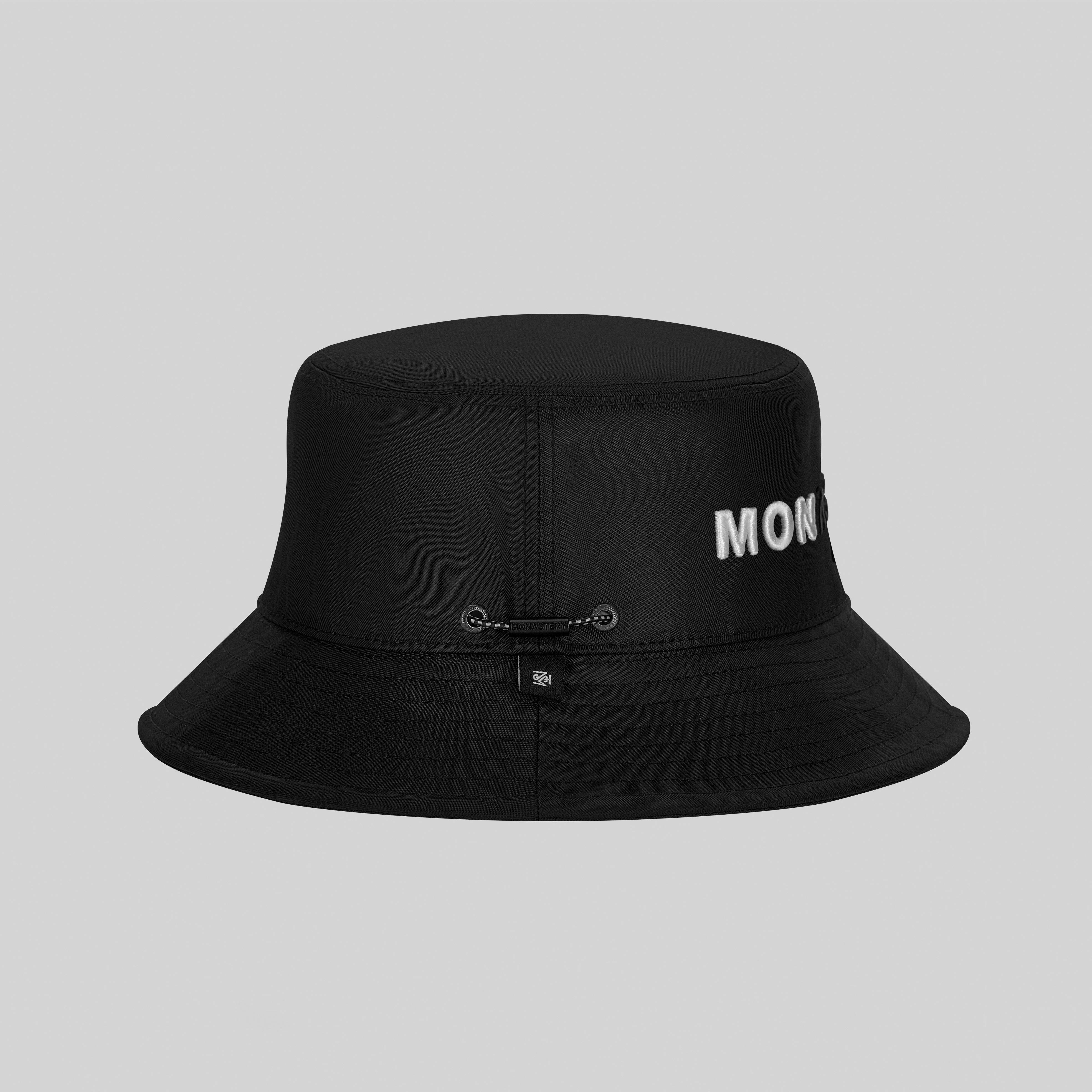 CANOPO BLACK BUCKET HAT - Monastery