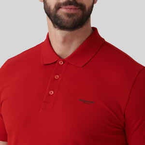 CLEARCO RED POLO | Monastery Couture