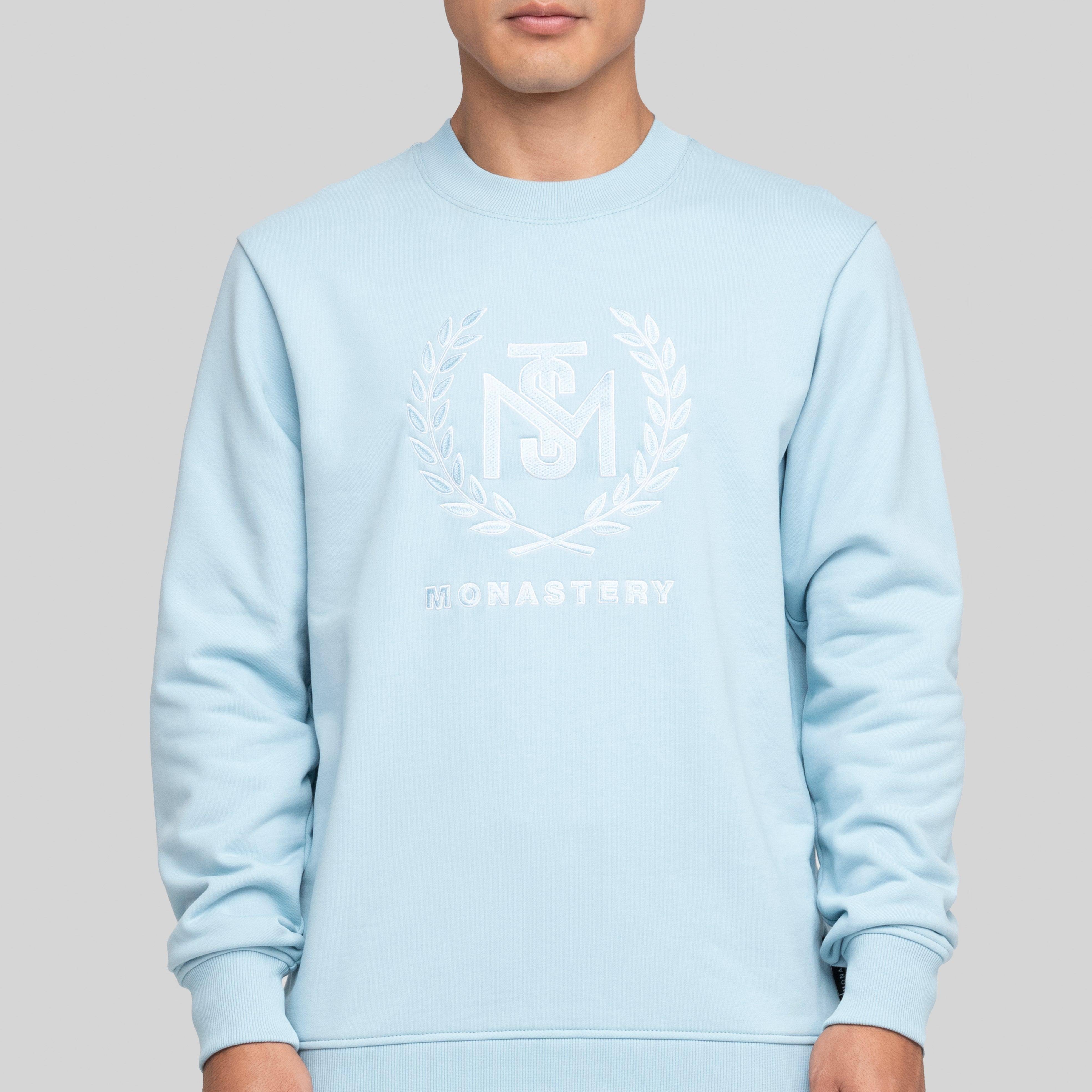 CORVUS BLUE SWEATSHIRTS | Monastery Couture