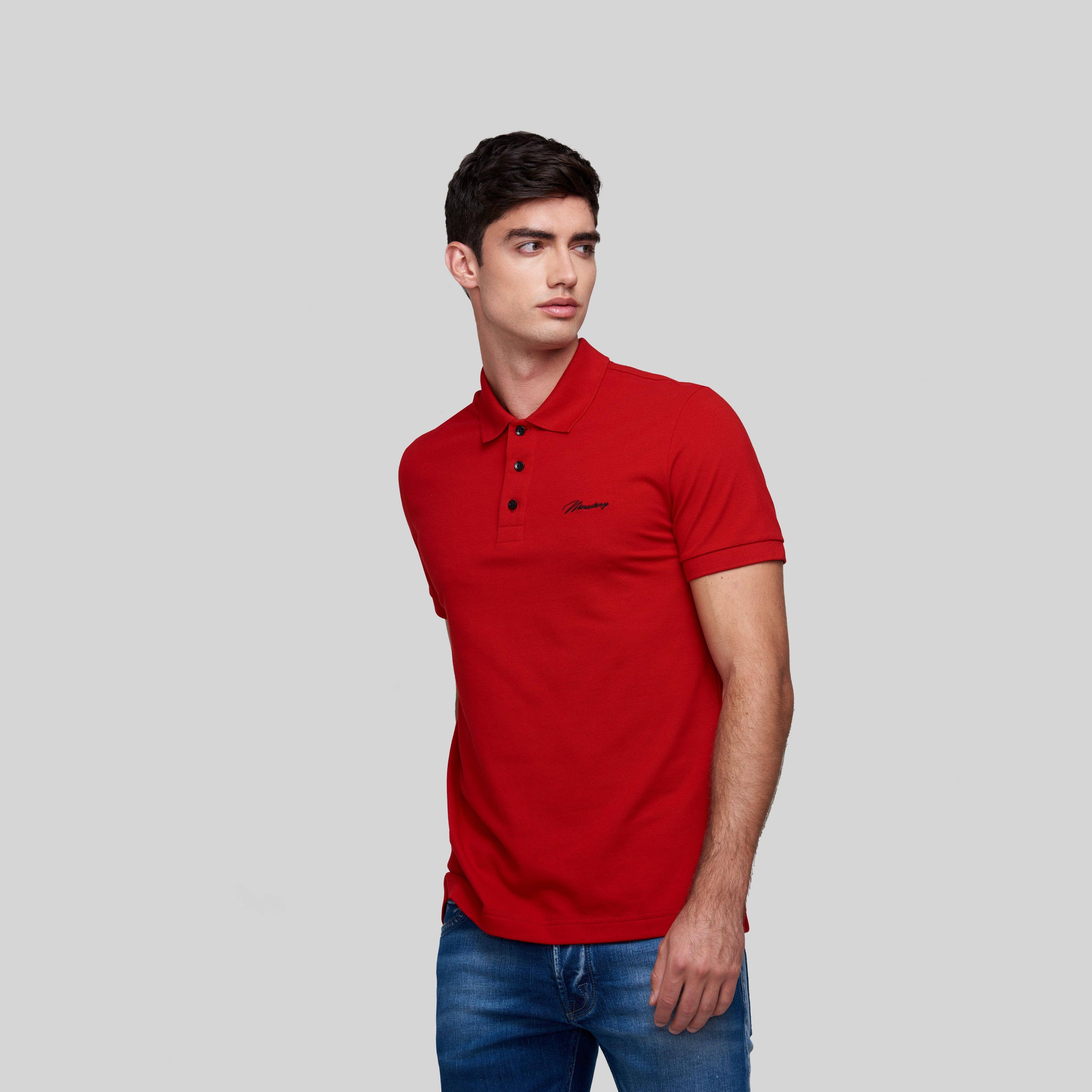 CUMAS RED POLO | Monastery Couture