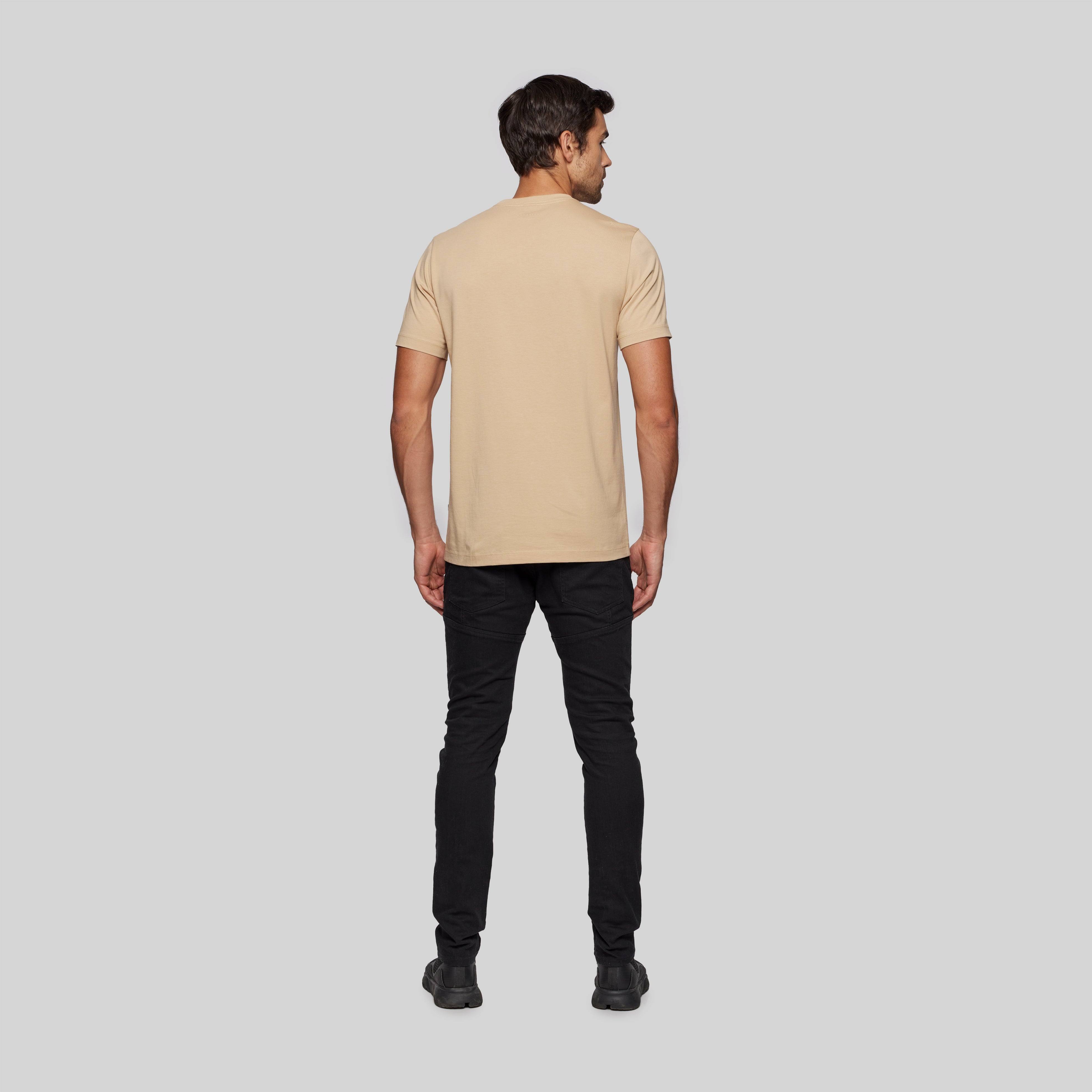 ELNATH CAMEL T-SHIRT | Monastery Couture