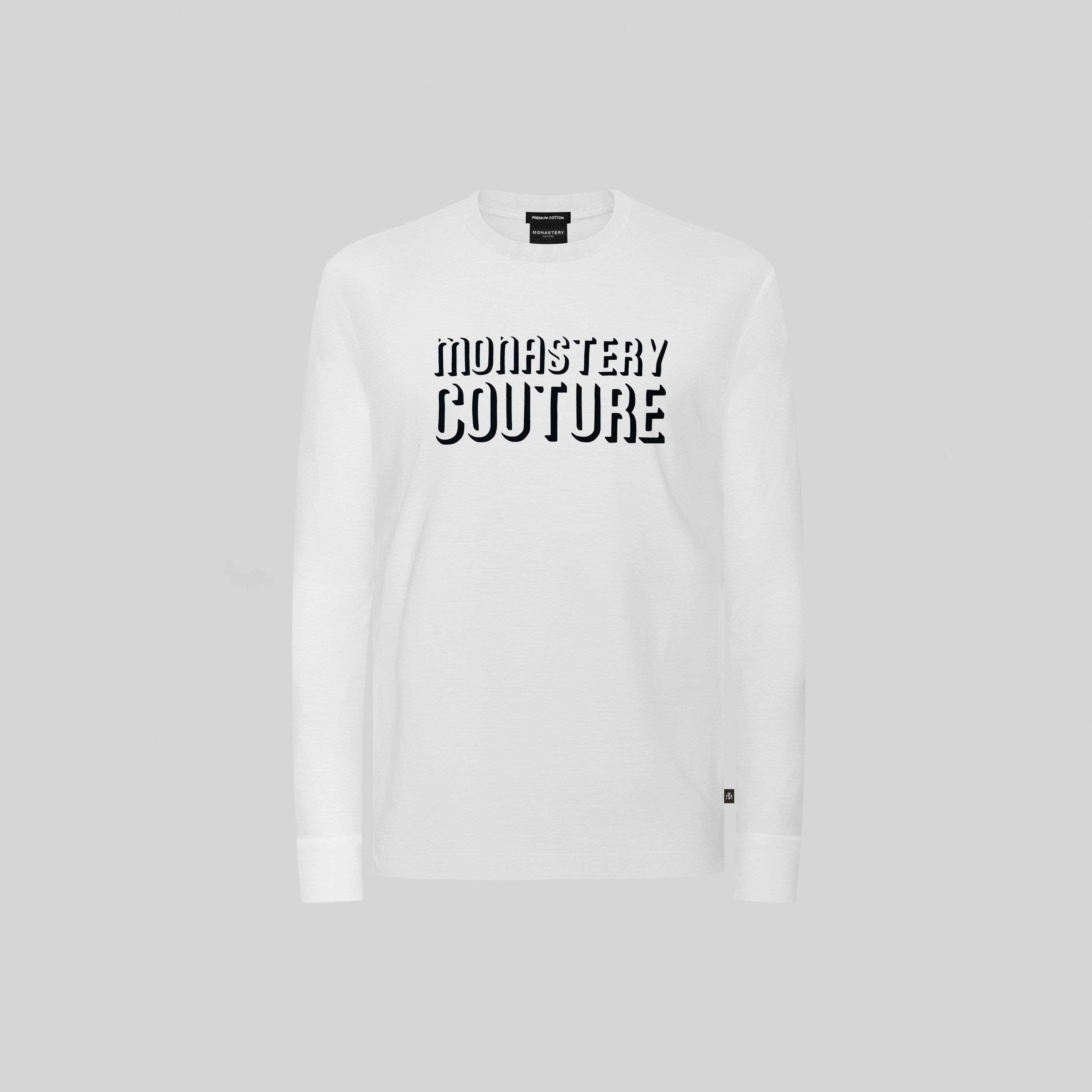 ENZO LONG SLEEVE WHITE - Monastery