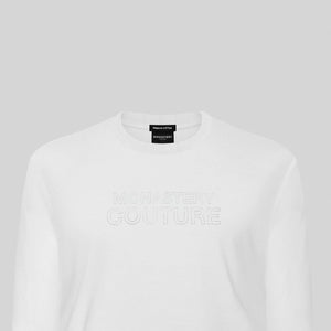 ERIS LONG SLEEVE WHITE | Monastery Couture