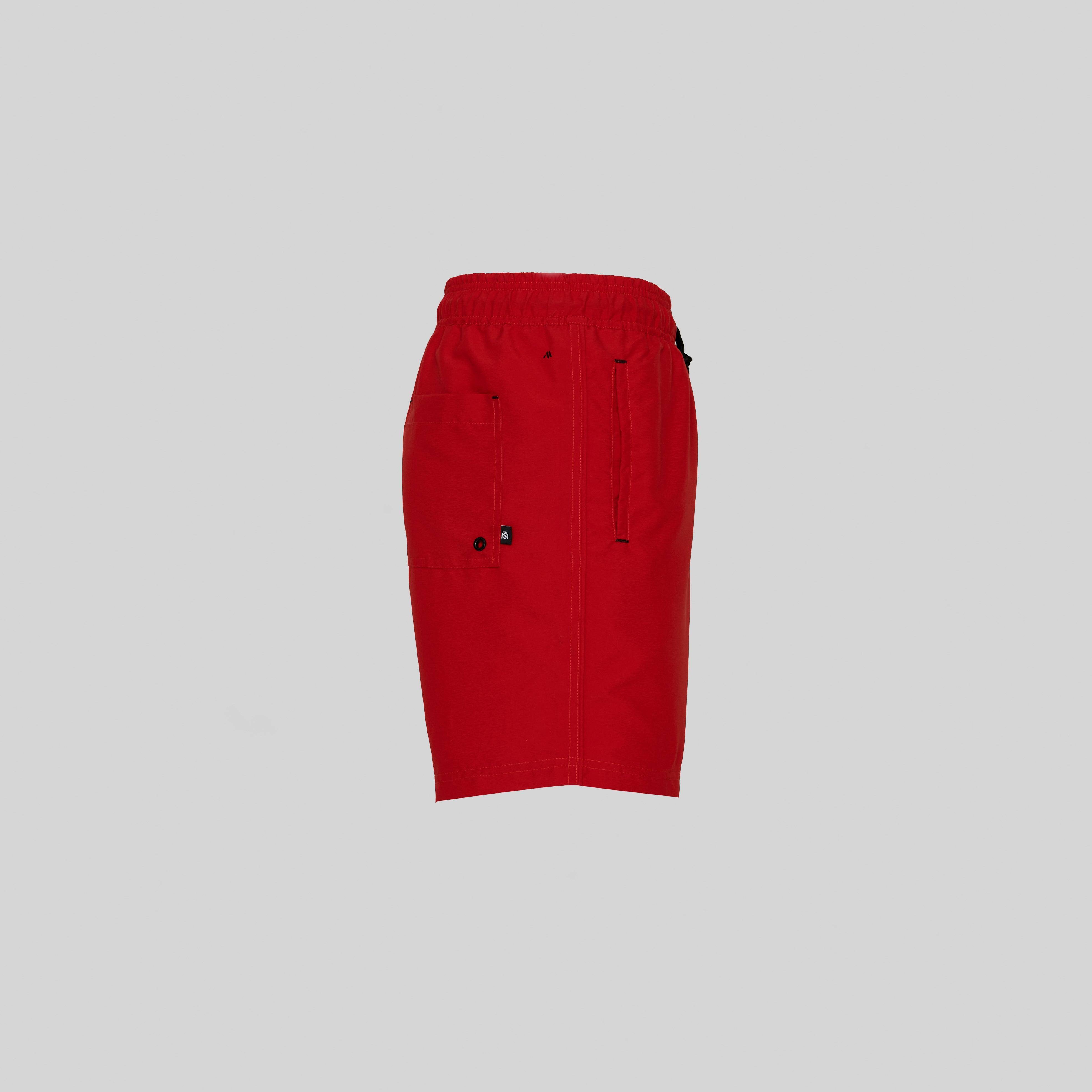 FURIUS SWIM SHORT RED | Monastery Couture