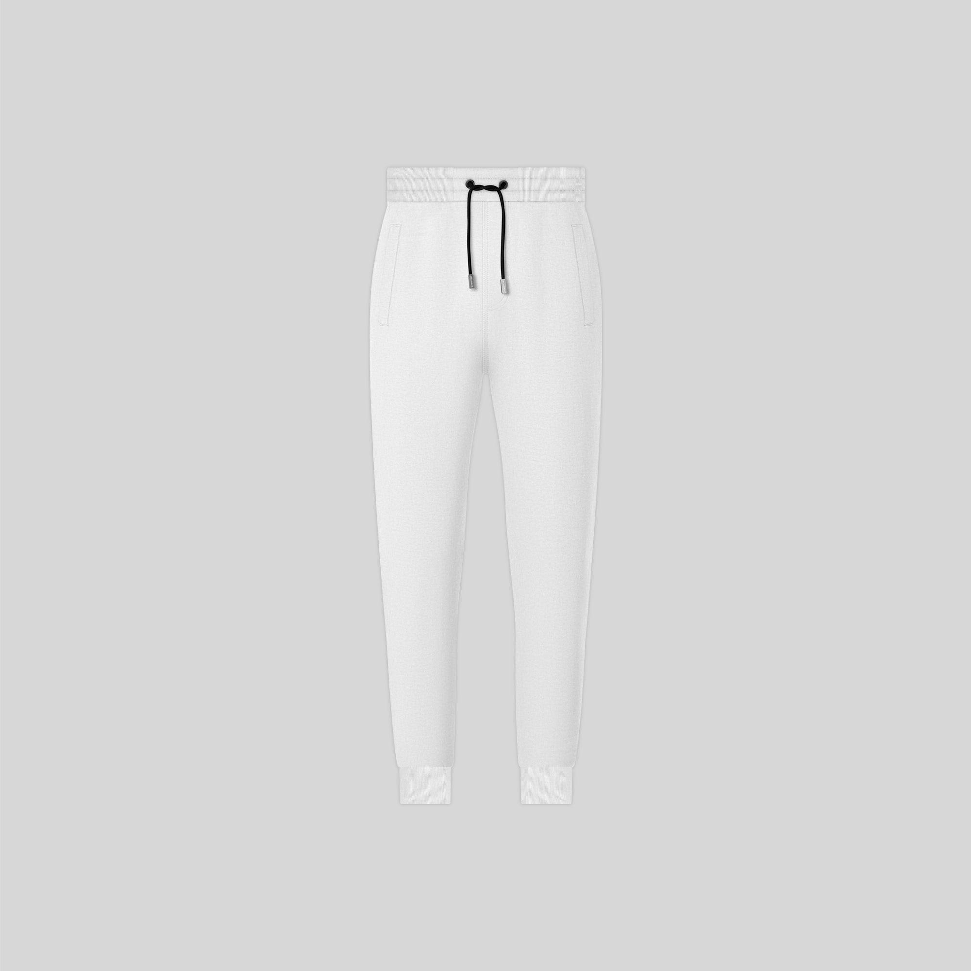 HELADE WHITE JOGGER | Monastery Couture