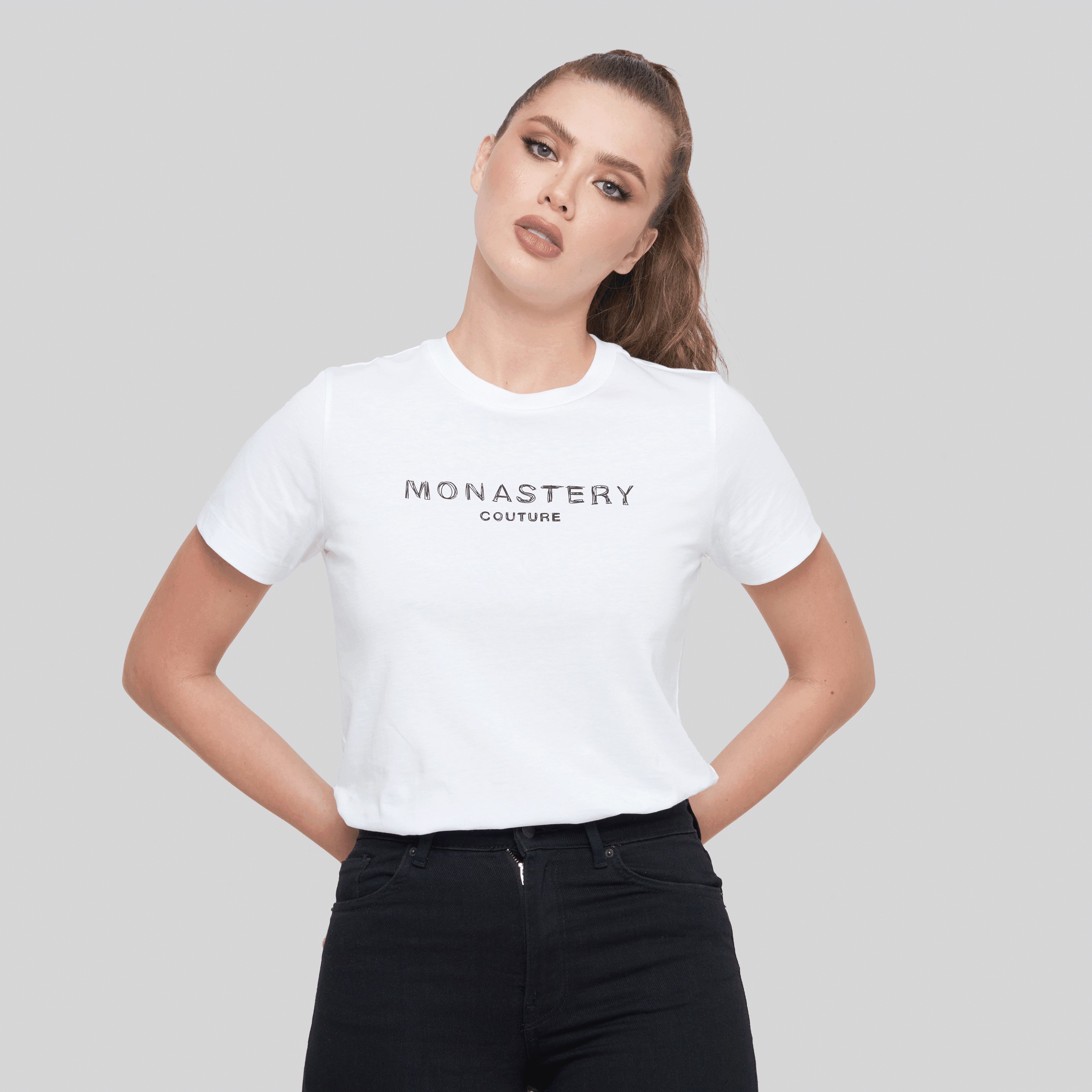 KOINÉ WHITE T-SHIRT | Monastery Couture