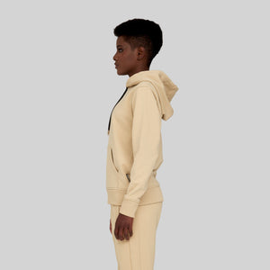 MITRA CAMEL HOODIE | Monastery Couture