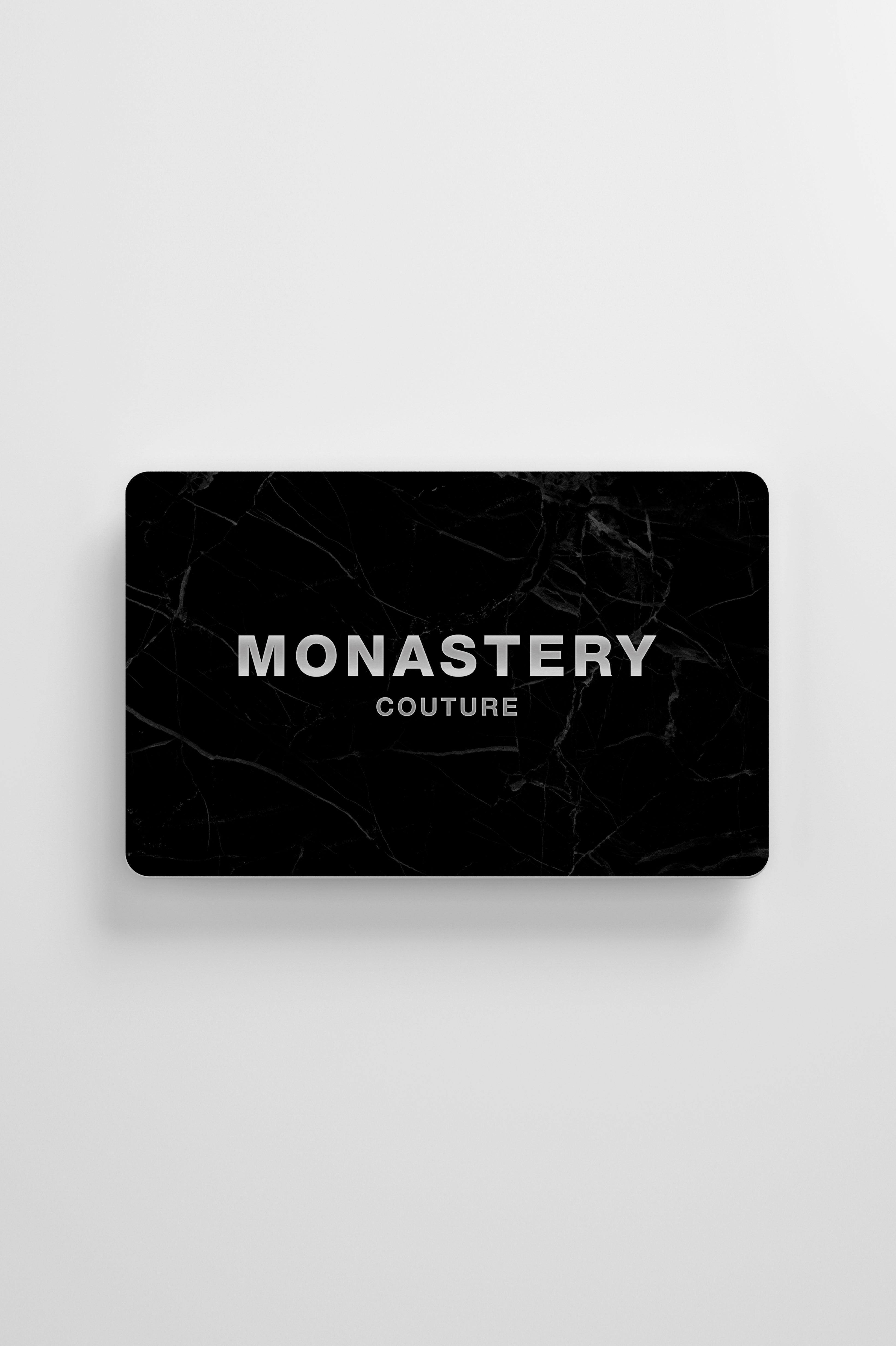 MONASTERY GIFT E-CARD 100 K | Monastery Couture