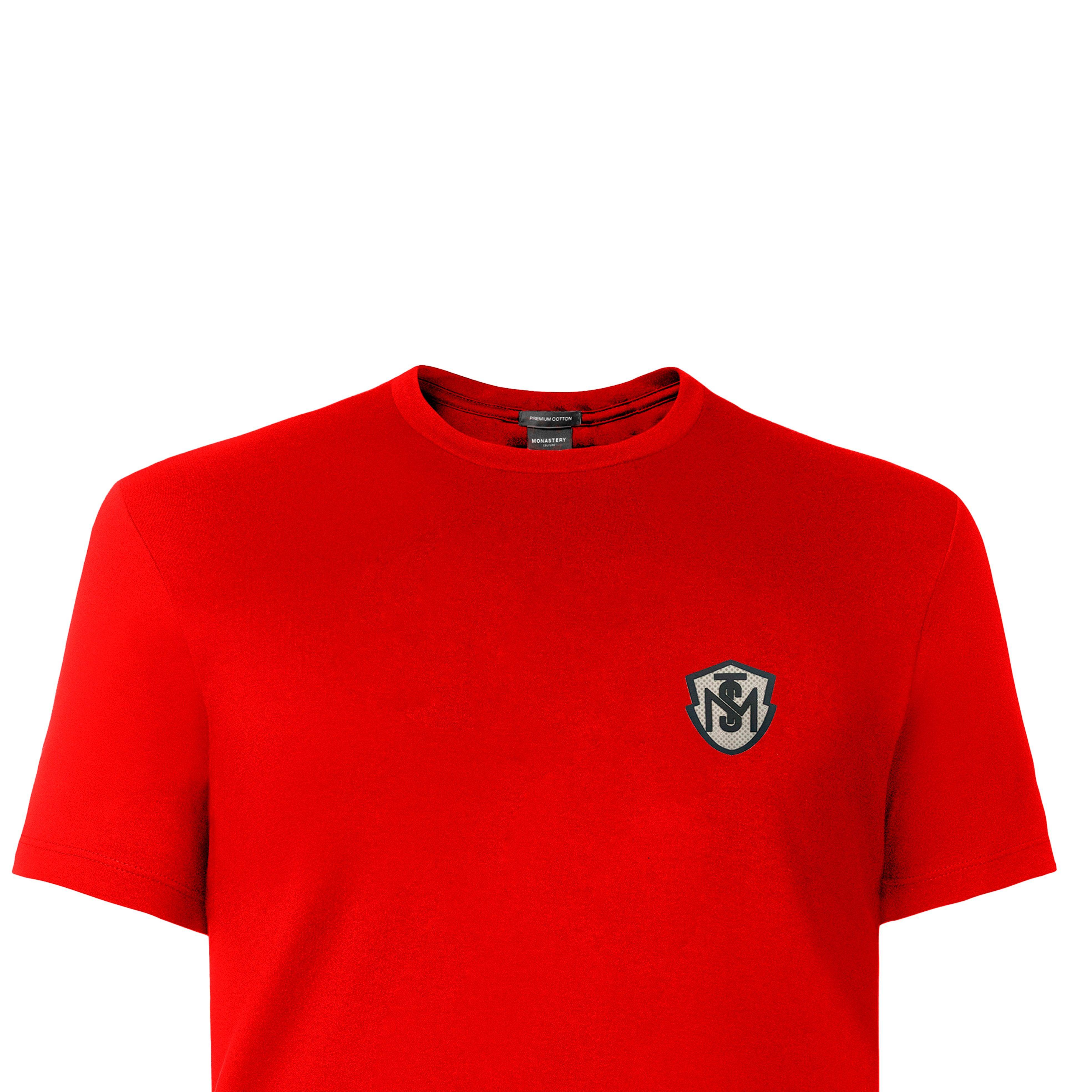 OLIMPO T-SHIRT RED | Monastery Couture