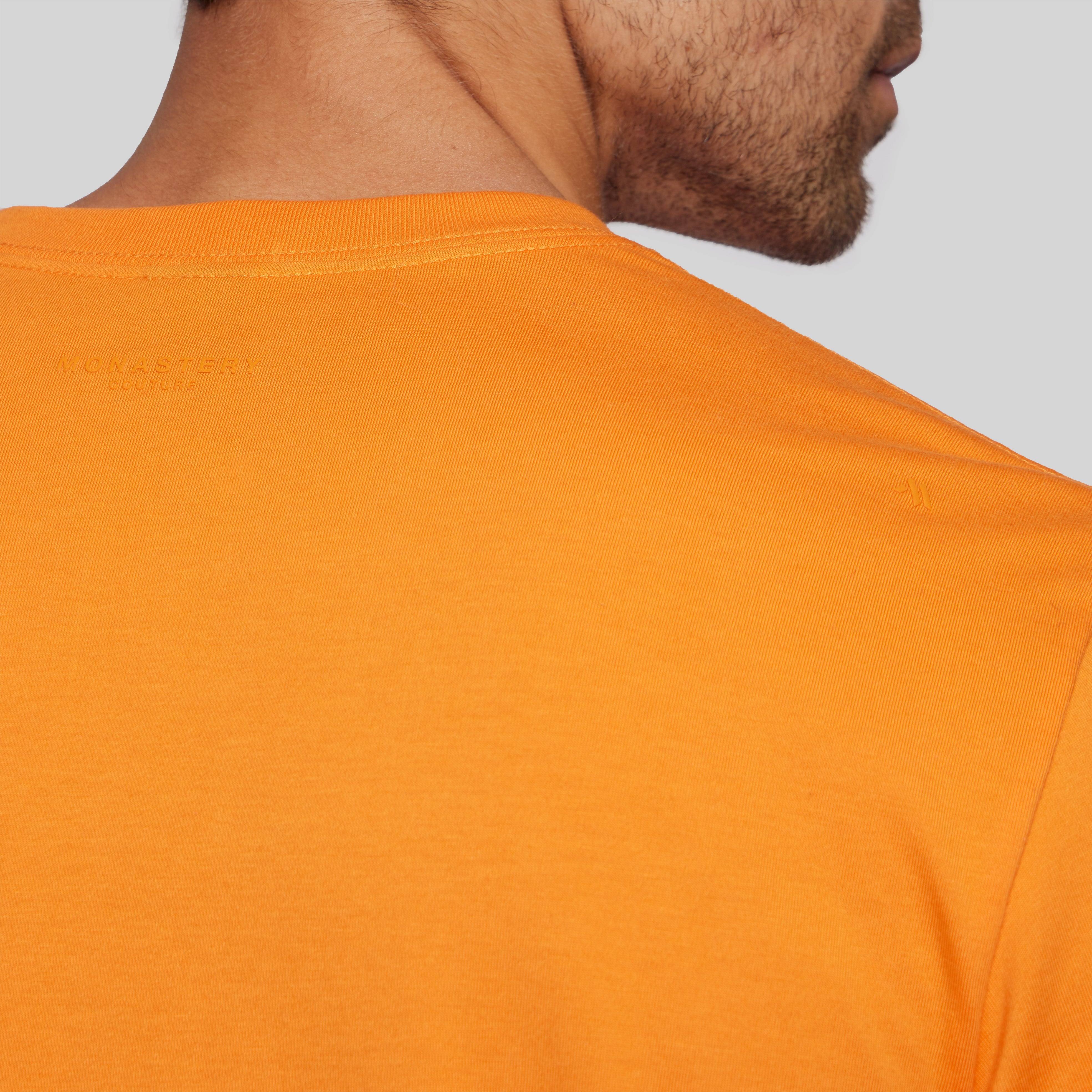 PERSEO ORANGE T-SHIRT | Monastery Couture