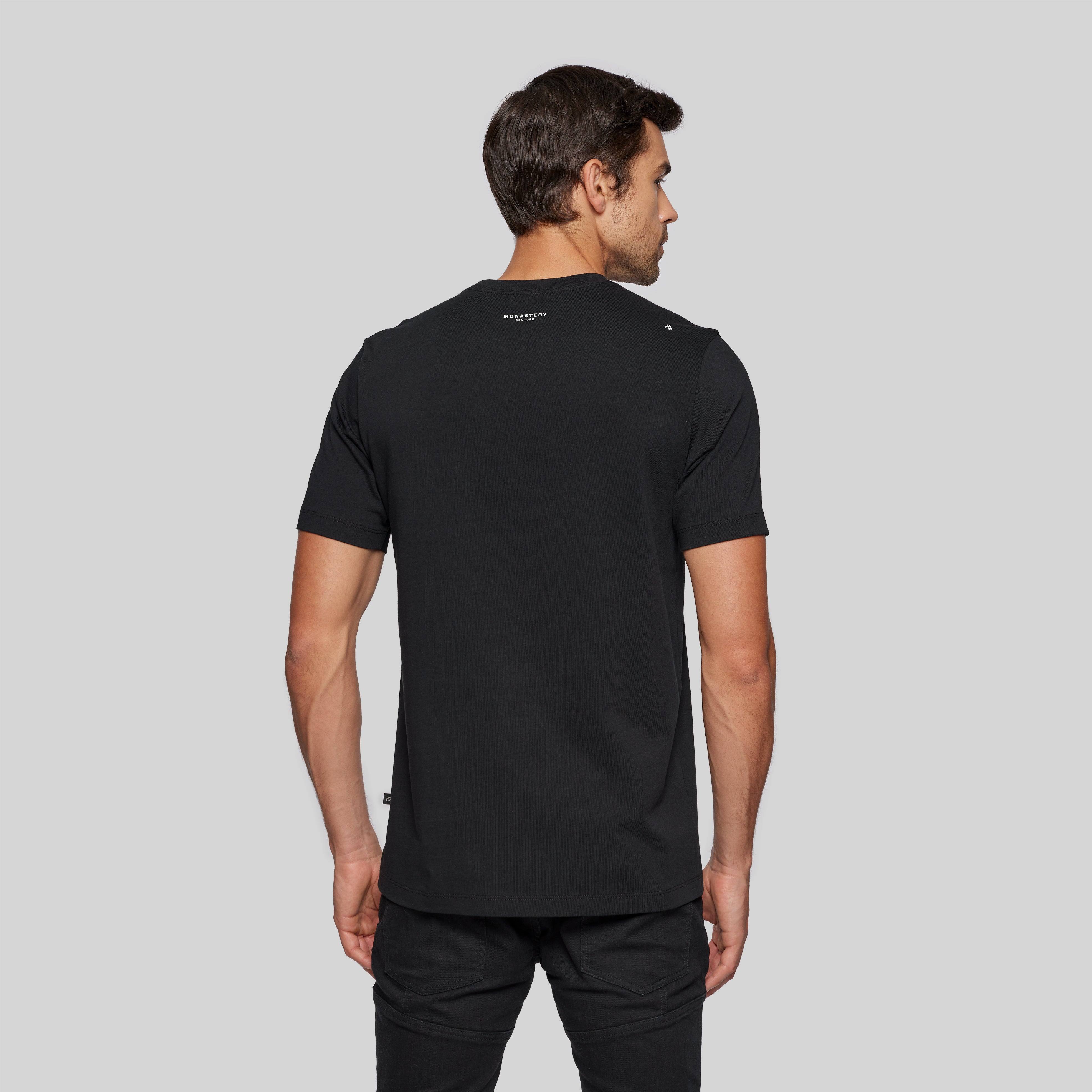 RIGEL BLACK T-SHIRT | Monastery Couture