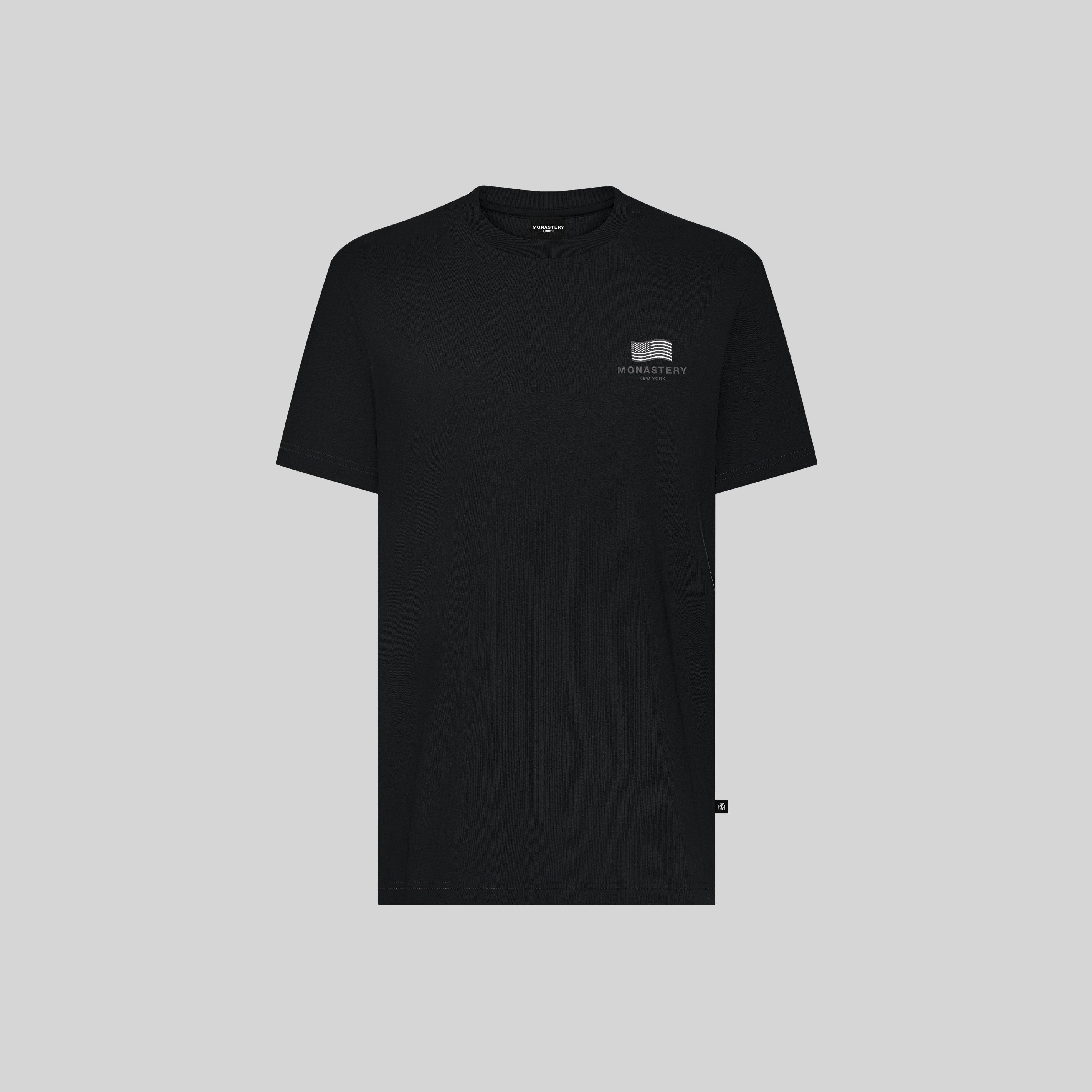 RUSH T-SHIRT MEN BLACK | Monastery Couture