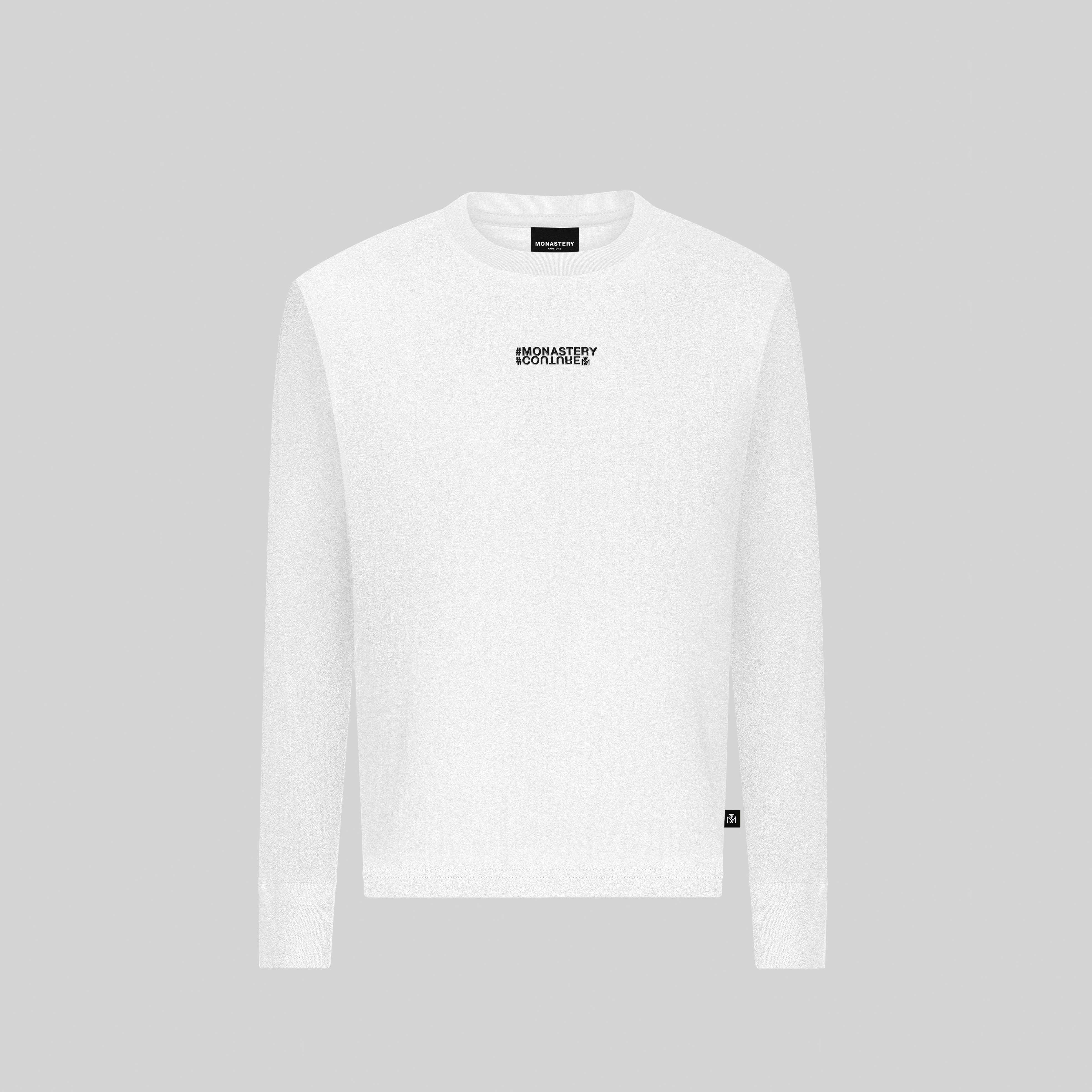 TANOK WHITE LONG SLEEVE | Monastery Couture