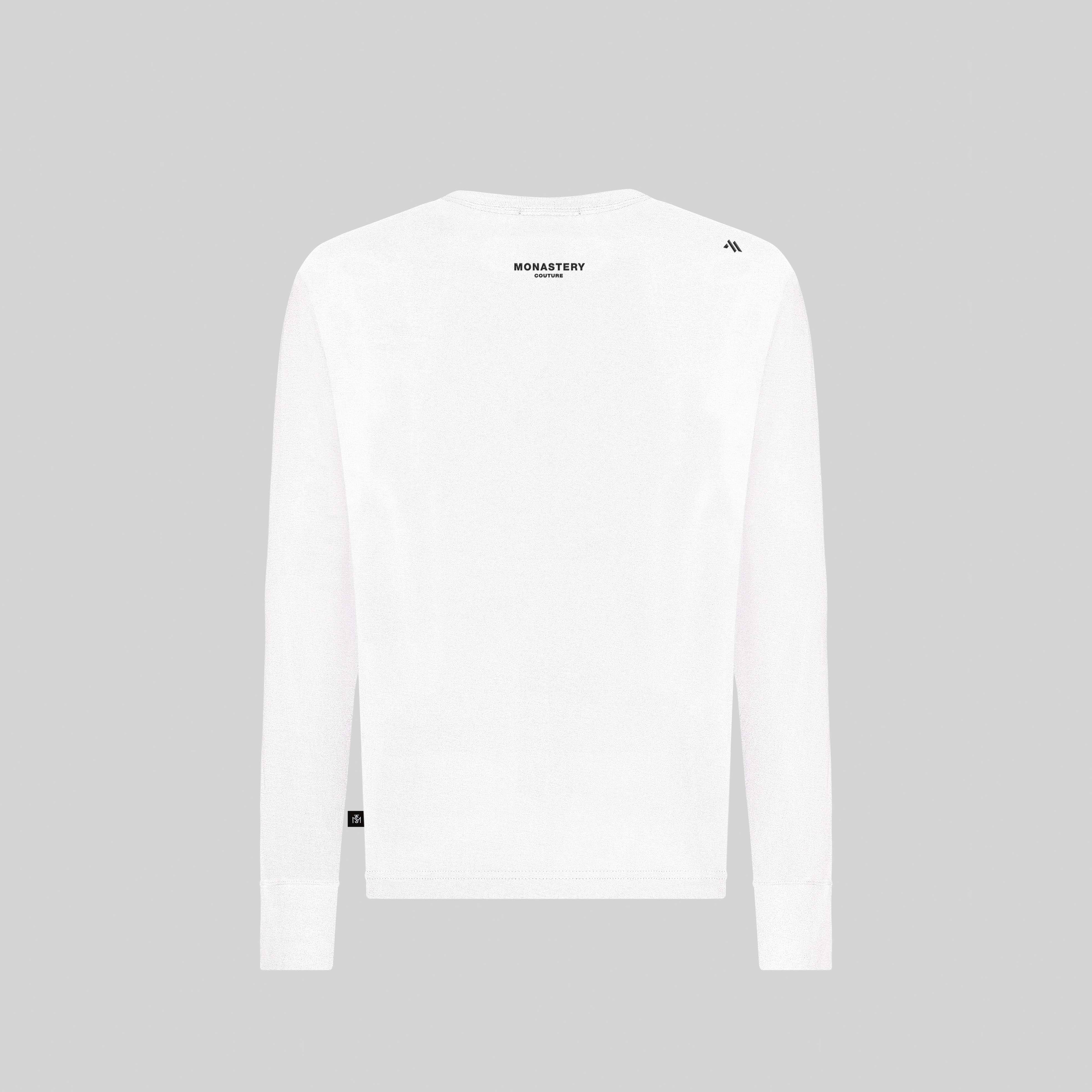 TANOK WHITE LONG SLEEVE | Monastery Couture