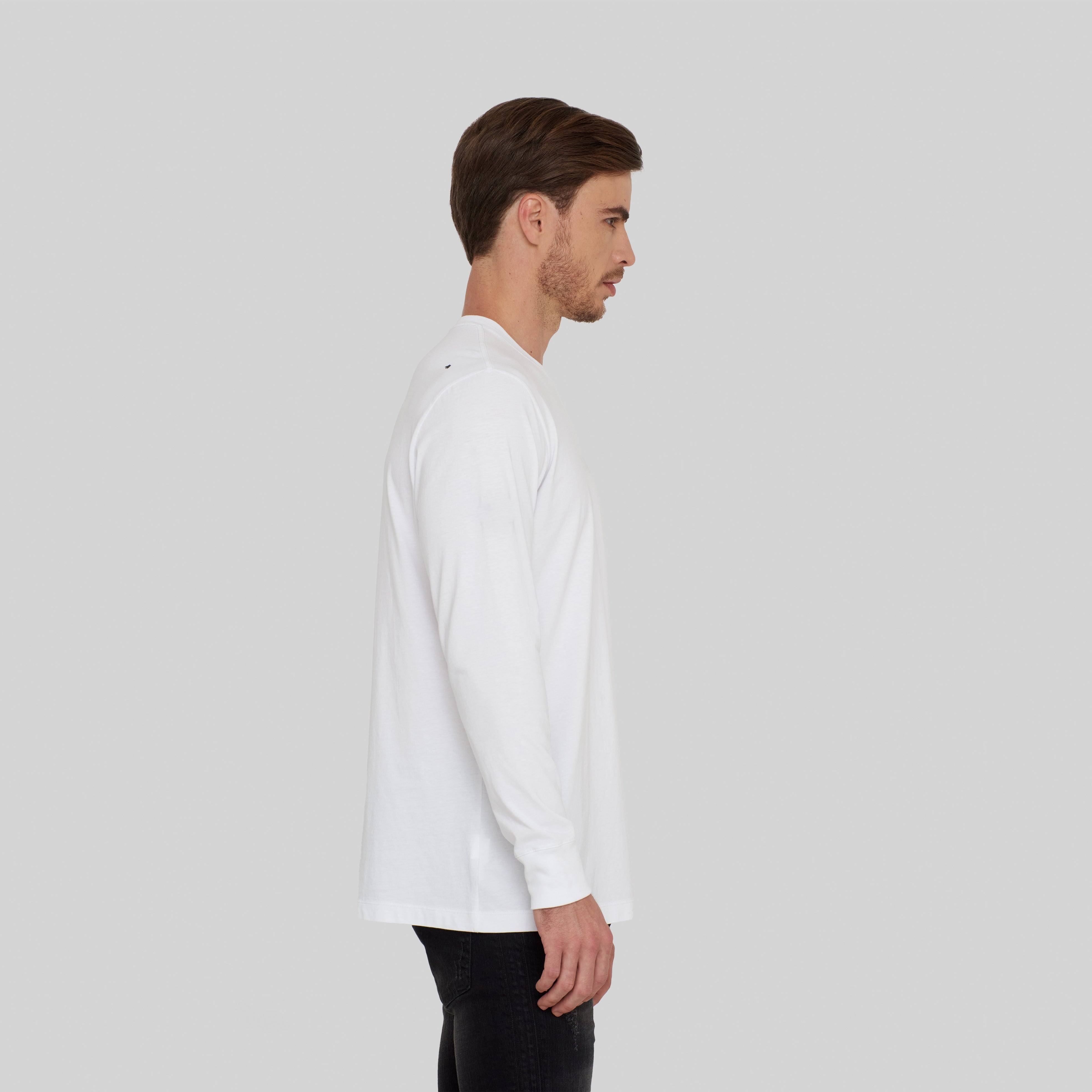 TEBE WHITE LONG SLEEVE - Monastery