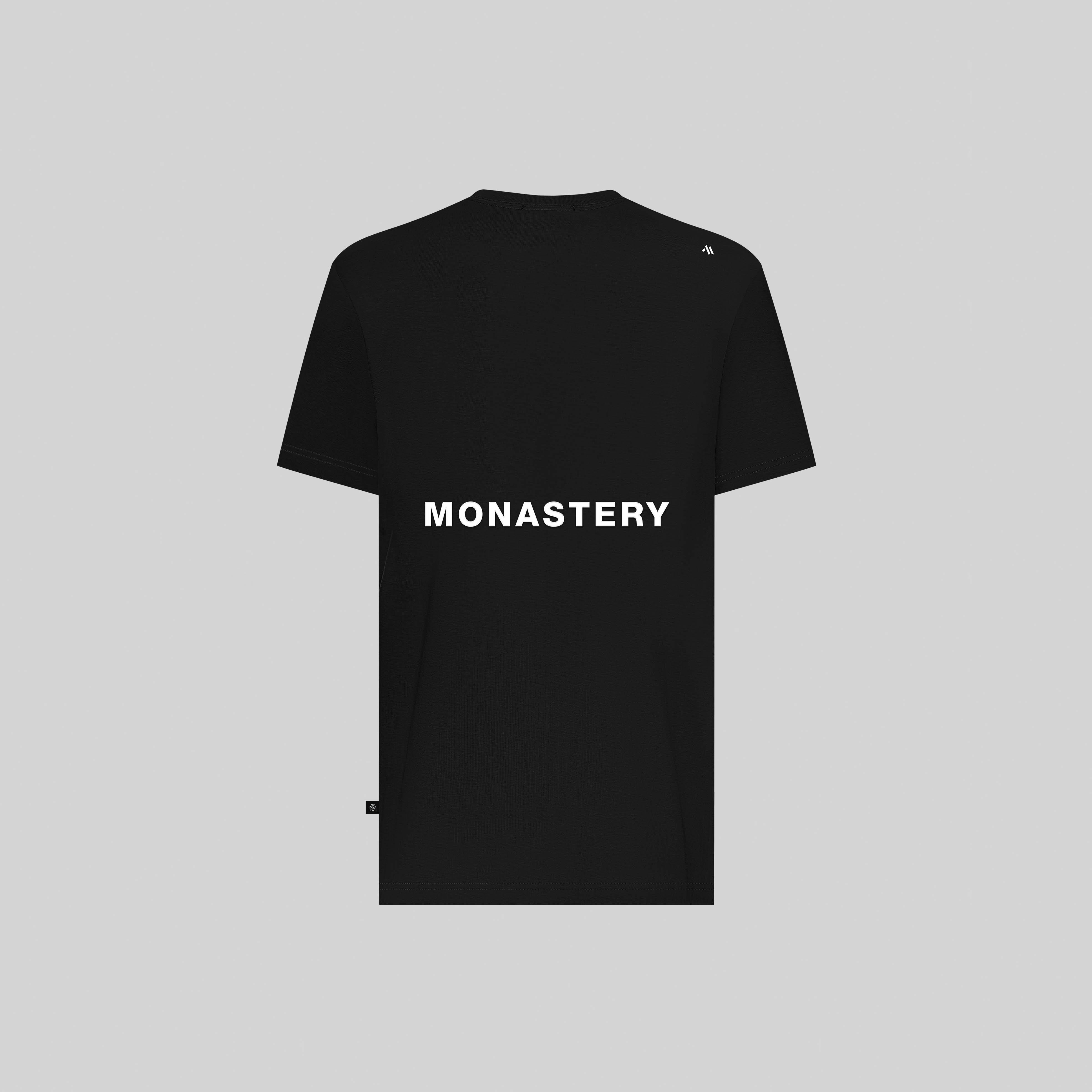 ZARE BLACK T-SHIRT | Monastery Couture
